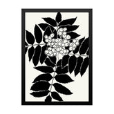 Tropical Botanical Floral Framed Art Painting for Home and Office Décor