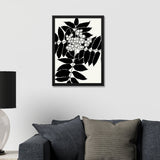 Tropical Botanical Floral Framed Art Painting for Home and Office Décor