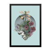 Beautiful Botanical Floral Framed Wall Art Painting