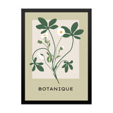 Floral Wall Art with Black Frame for Home Decor