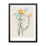 Tropical Art Floral Theme Frames for Home and Office Décor