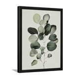 Tropical Green Leaf Framed Art Print Poster Paining for Home Décor