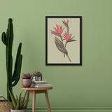 Coral Splash Fine Wall Art Framed Painting/Poster for Home and Office Décor