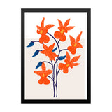 Botanical Print Modern Floral Digital Wall Art Painting for Home Décor