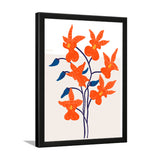 Botanical Print Modern Floral Digital Wall Art Painting for Home Décor