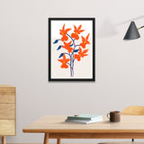 Botanical Print Modern Floral Digital Wall Art Painting for Home Décor