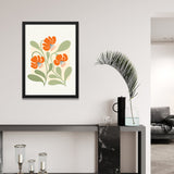 Modern Trendy Matisse Minimal Style Floral Art Print Poster Painting