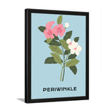 Aesthetic Modern Floral Art Wall Paintings with Frame