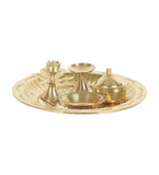 Small Brass Pooja Thali