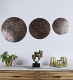 Copper & Black Small Hammer Wall Decor Set of 3
