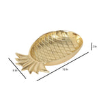 Pineapple Shape Aluminium Platter