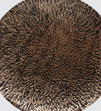 Gold & Black Dot Hammered Wall Decor Set of 3