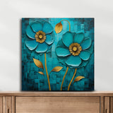 Garden Oasis Serene Flower Wall Decor