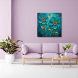Garden Oasis Serene Flower Wall Decor