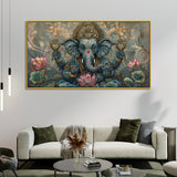 Antique Ganesha Wall Piece – Perfect for Devotional Corners