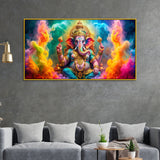 Traditional Wall Art – Vintage Style Ganesha Painting