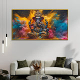 Traditional Ganesha Wall Art – Vintage Style Canvas Print