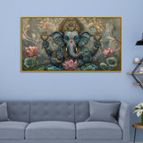 Antique Ganesha Wall Piece – Perfect for Devotional Corners