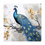 Peacock Canvas Painting for Home, Bedroom & Living Room