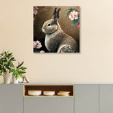 Beautiful Squirrel Animal Canvas Painting for Home, Bedroom & Living Room