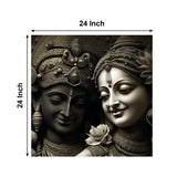 Radha Krishan Canvas Painting for Home, Bedroom & Living Room