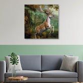 Deer Canvas Painting for Home, Bedroom & Living Room