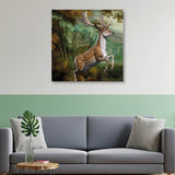 Deer Canvas Painting for Home, Bedroom & Living Room