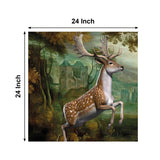 Deer Canvas Painting for Home, Bedroom & Living Room