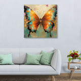 Butterfly Canvas Painting for Home, Bedroom & Living Room