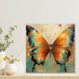 Butterfly Canvas Painting for Home, Bedroom & Living Room