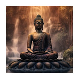 Gautam Buddha Wall Art Canvas Painting for Home, Bedroom & Living Room