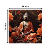 Gautam Buddha Canvas Painting for Home, Bedroom & Living Room