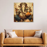 Ganesh ji Canvas Painting for Home, Bedroom & Living Room