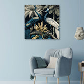 Multicolour Flowers Canvas Painting for Home, Bedroom & Living Room