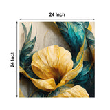Flowers Wall Art Canvas Painting for Home, Bedroom & Living Room