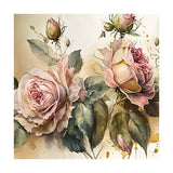 Multi Flower Wall Art Canvas Painting for Home, Bedroom & Living Room