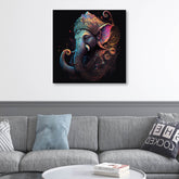 Multi Ganesh ji Canvas Painting for Home, Bedroom & Living Room