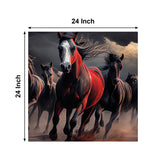 Running Horses Canvas Painting for Home, Bedroom & Living Room
