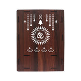 Beautiful Luxurious Wooden Pooja Mandir with LED Lighting