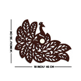 Beautiful Peacock Design Shadow Lamp