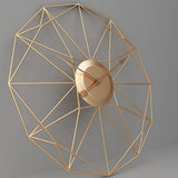 New Line Abstraction Wall Clock