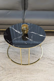 Black & Gold Coffee Table