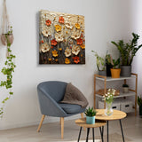 Vibrant Garden Colorful Wall Decor
