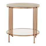 Amelia Round Marble Nesting Tables