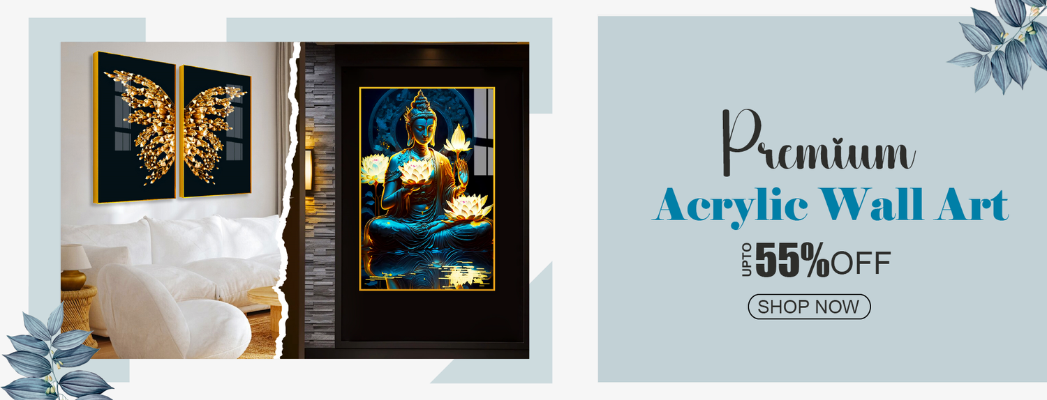 Buy Waterfall Wall Paintings - Breathtaking Nature Art for Your Home  – Wall Melody