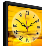 Ship In A Sea Printed Analog MDF Modern Wall Clock