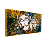 Beautiful Krishna Canvas Wall Painting
