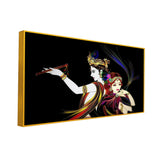Radha Krishna Spiritual Canvas Wall Painting