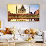 Beautiful Taj Mahal Canvas Wall Painting