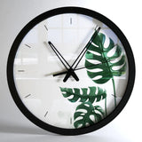 Palm Leaf Big Design Wall Clock